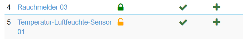 orange open lock symbol