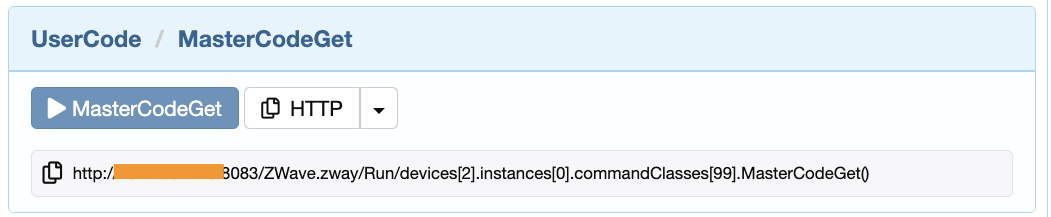 MasterCodeGet with http url